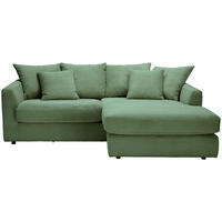 Freisteller von home24 ECKSOFA Olivgrün Cord.
