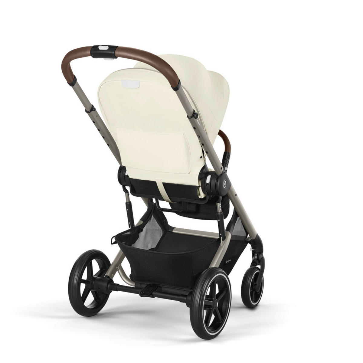 KINDERWAGEN  Balios S Lux  Seashell Beige  - Taupe/Beige, Basics, Textil/Metall (87/60/108cm) - cybex GOLD