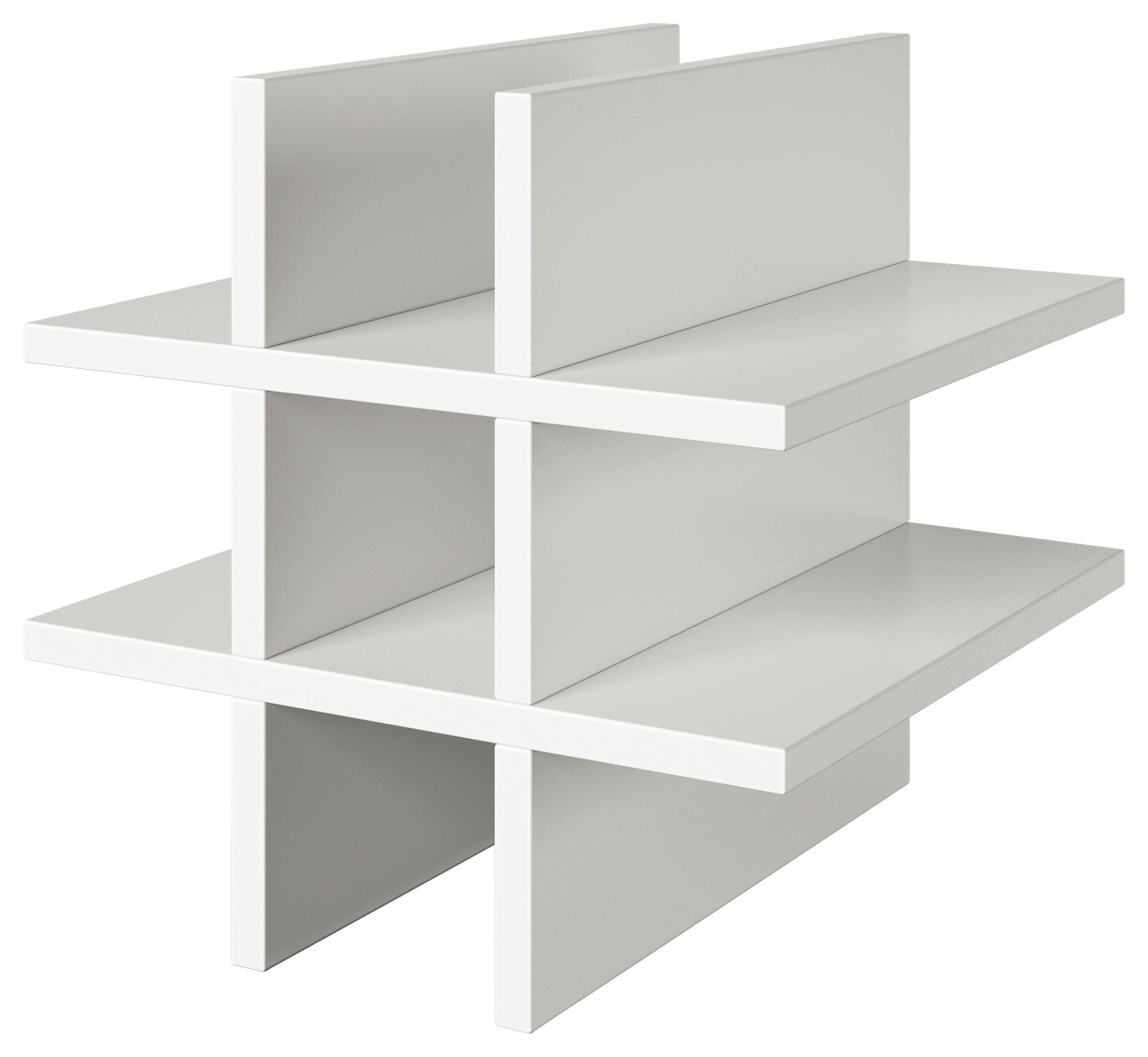 REGALEINSATZ - Weiß, Basics, Holzwerkstoff (34/34/33,4cm) - MID.YOU