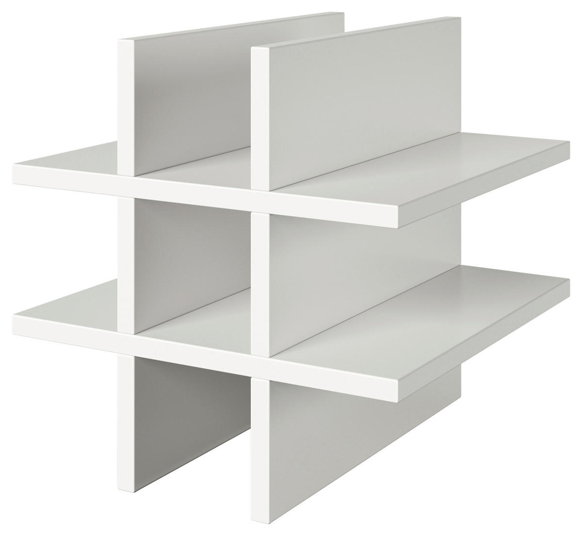 REGALEINSATZ - Weiß, Basics, Holzwerkstoff (34/34/33,4cm) - MID.YOU