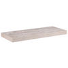 WANDBOARD Weiß, Eichefarben  - Eichefarben/Weiß, Design, Holzwerkstoff (60/3,8/23,5cm) - Carryhome