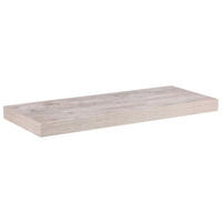WANDBOARD Weiß, Eichefarben  - Eichefarben/Weiß, Design, Holzwerkstoff (60/3,8/23,5cm) - Carryhome