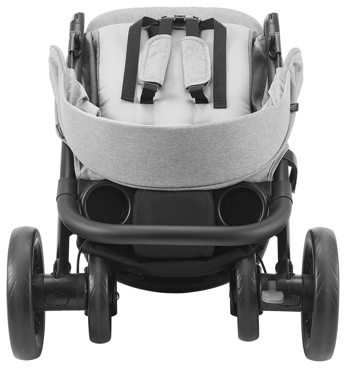 BUGGY Eezefold DLX Lunar  - Schwarz/Grau, Basics, Textil/Metall (59,4/103/93cm) - Graco