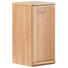KOMMODE Erle teilmassiv Erlefarben - Erlefarben/Alufarben, KONVENTIONELL, Holz/Metall (39/78/41cm) - Venda KOMMODE Erle teilmassiv Erlefarben - Erlefarben/Alufarben, KONVENTIONELL, Holz/Metall (39/78/41cm) - Venda