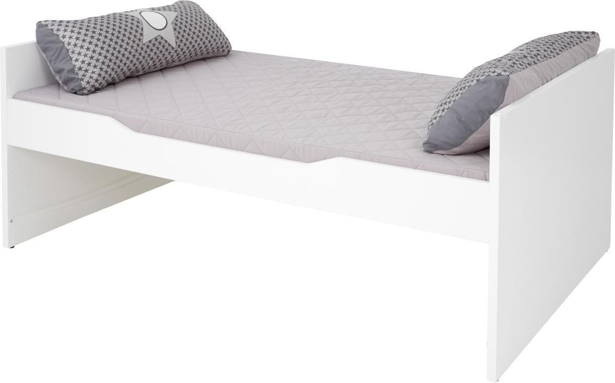 BETT Fiona 90/200 cm Weiß  - Weiß, Design (90/200cm) - Paidi