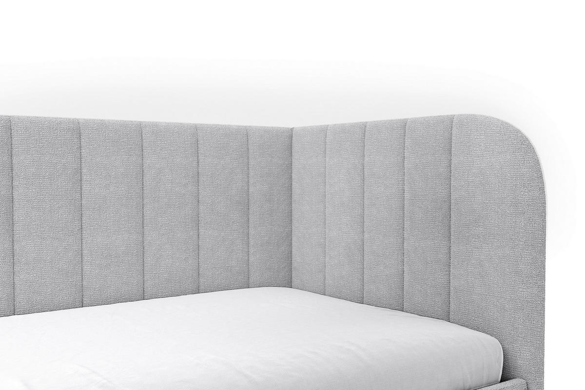 POLSTERBETT 90/200 cm, inkl. Lattenrost, Bettkasten,  in Grau  - Schwarz/Grau, MODERN, Holz/Holzwerkstoff (90/200cm) - MID.YOU