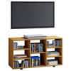LOWBOARD  in 114/60/40 cm  - Buchefarben/Schwarz, Modern, Holzwerkstoff/Kunststoff (114/60/40cm) - MID.YOU