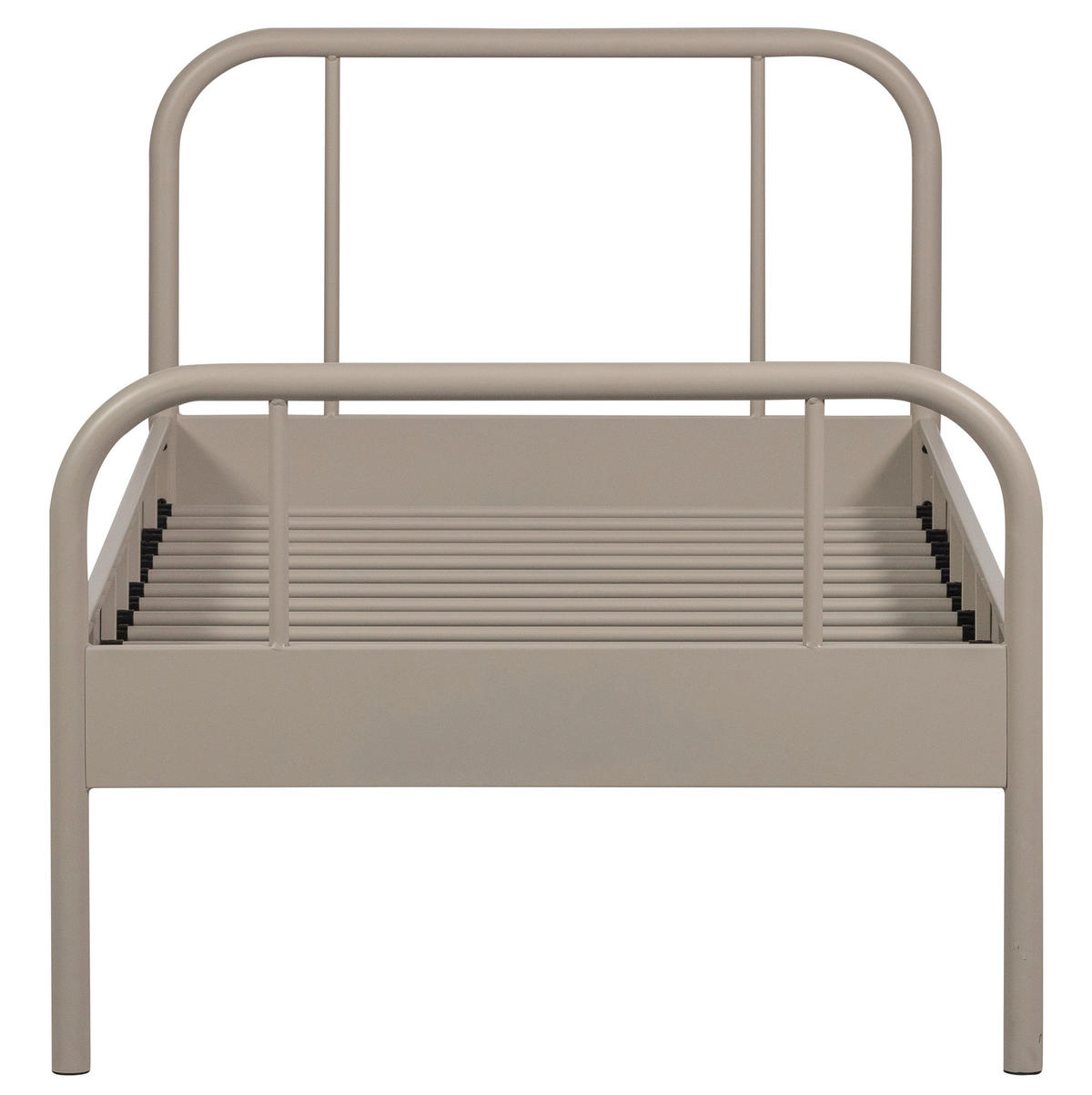 METALLBETT 90/200 cm  in Sandfarben  - Sandfarben, Basics, Metall (90/200cm) - MID.YOU