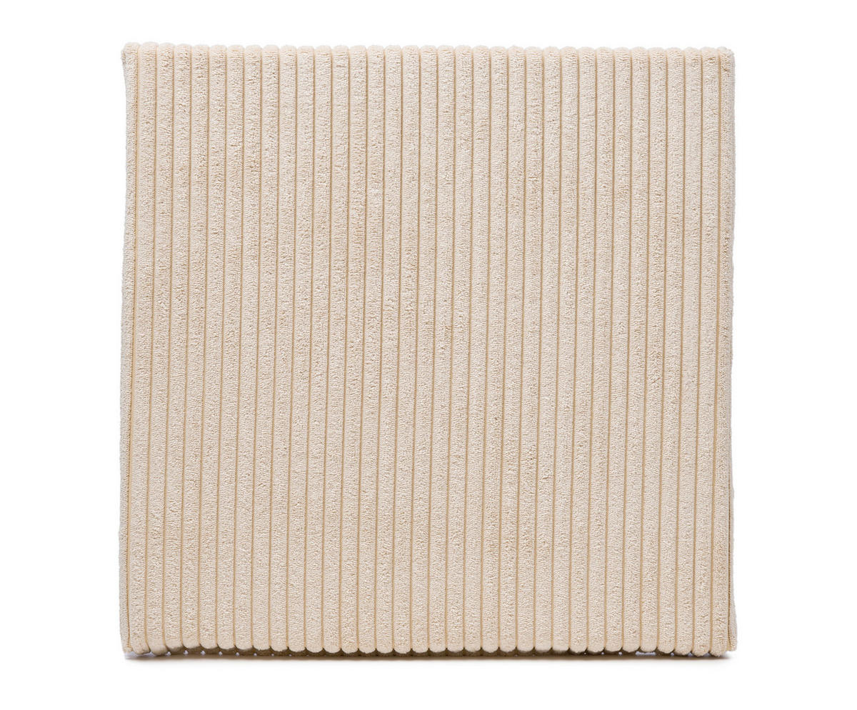 PODSEDÁK, 40/40/3 cm - krémová, Basics, textil (40/40/3cm) - Novel