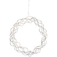 LED-DEKOLEUCHTE  - Chromfarben/Transparent, Basics, Metall (30cm) - Eglo