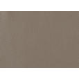 2,5-SITZER in Leder Taupe  - Taupe/Schwarz, Design, Leder/Metall (200/102/92cm) - Johann Jakob