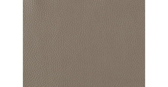 2,5-SITZER in Leder Taupe - Taupe/Schwarz, Design, Leder/Metall (200/102/92cm) - Johann Jakob