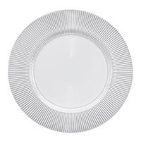 KLUBOVÝ TANIER  34 cm   - priehľadné, Konventionell, sklo (34cm) - Novel