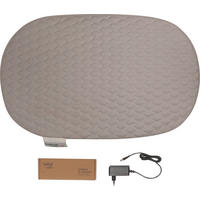 WICKELAUFLAGE beheizt - Graubraun, Basics, Kunststoff (74/44.5/9cm) - Bebe Jou