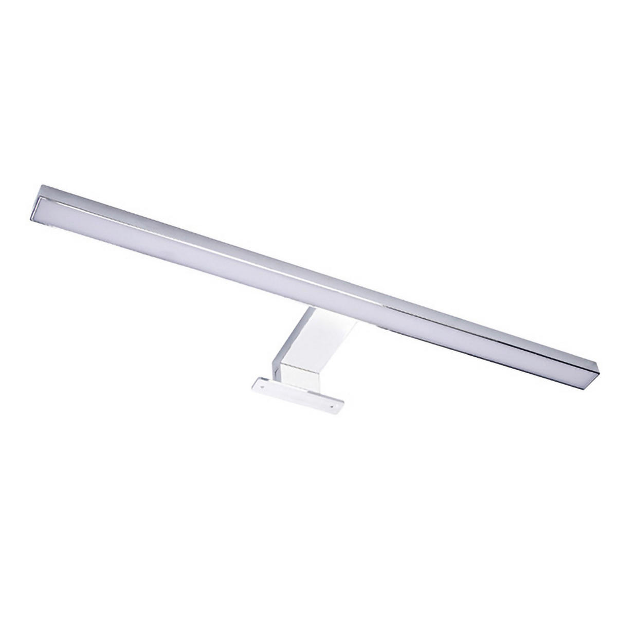 BADEZIMMER-WANDLEUCHTE - Silberfarben, Basics, Kunststoff (50/4/11cm)