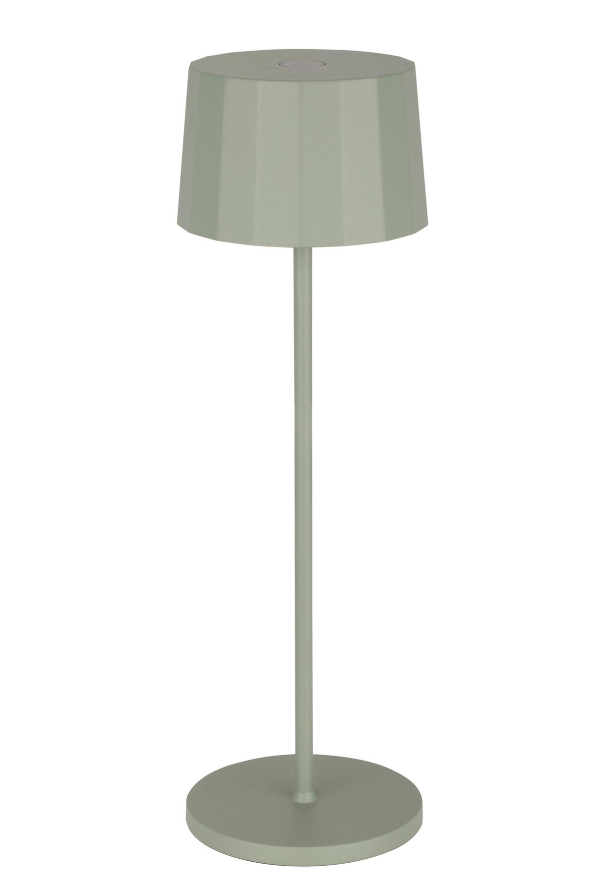 STOLNÍ LAMPA NA BATERIE, dotykový stmívač, 11/35 cm  - zelená, Trend, kov/plast (11/35cm) - Dieter Knoll