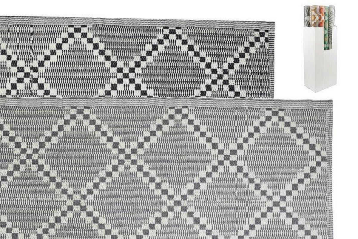 COVORAș DE INTRARE  - gri deschis/gri, Basics, plastic (230/160/0,3cm)