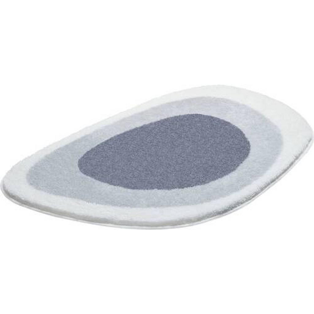 Thumbnail - Grund Badteppich Lake, Grau, Textil, Farbverlauf, rechteckig, 70x105 cm, Oeko-Tex® Standard 100, Made in Europe, für Fuß...