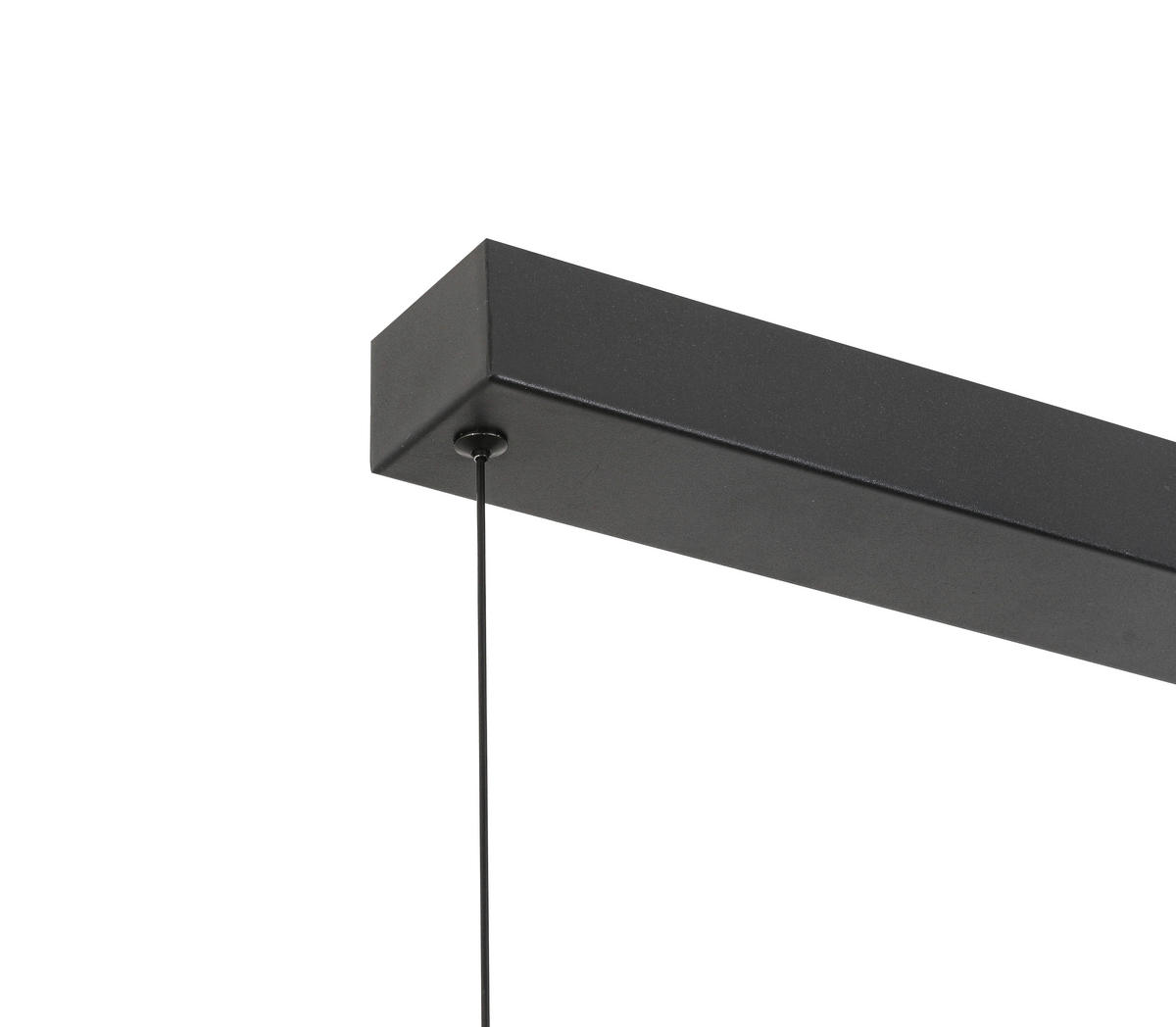 ZÁVESNÉ LED SVIETIDLO, 103/10/164 cm  - priehľadné/čierna, Design, kov/sklo (103/10/164cm) - Dieter Knoll