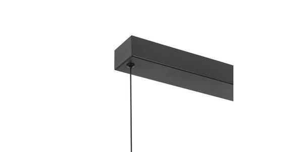 LED-HÄNGELEUCHTE 103/10/164 cm  - Transparent/Schwarz, Design, Glas/Metall (103/10/164cm) - Dieter Knoll