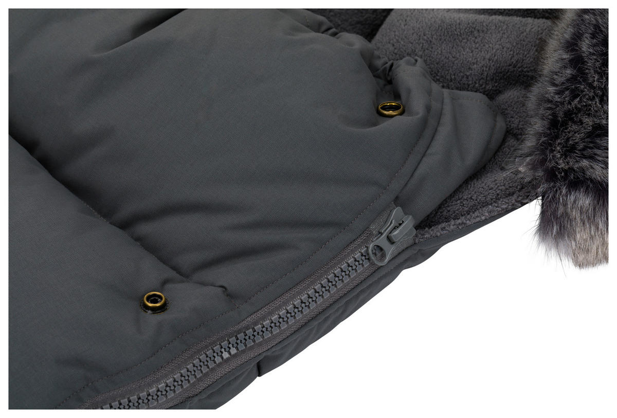 FUSSSACK TRENDY L  - Grau, Basics, Kunststoff (50/100cm) - Jimmylee