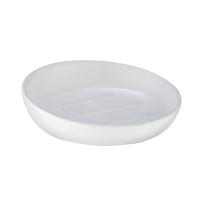 SEIFENSCHALE Keramik  - Weiß, Basics, Keramik (11,5/3/11,5cm) - Wenko