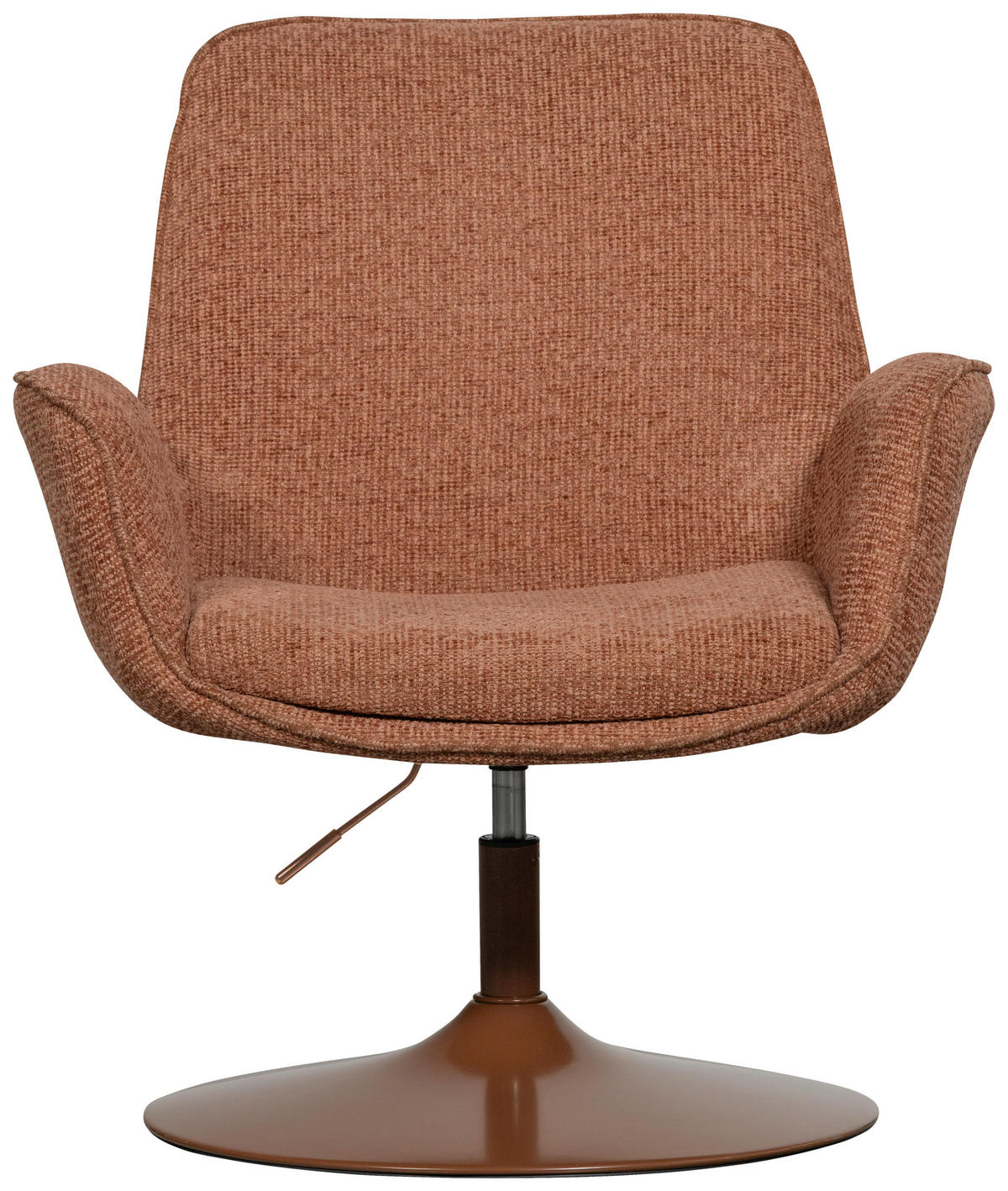 SESSEL in Webstoff Orange  - Orange, Design, Textil/Metall (79/91/76cm) - Livetastic