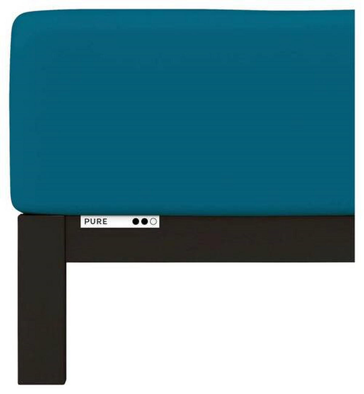 BOXSPRING-SPANNLEINTUCH 120-130/200-220 cm Jersey  - Petrol, Basics, Textil (120-130/200-220cm) - Schlafgut