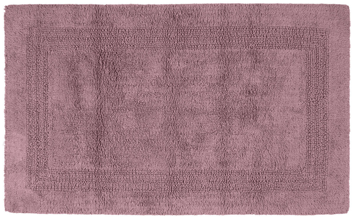 BADTEPPICH Mauve 60/100 cm  - Mauve, Basics, Textil (60/100cm) - Dieter Knoll