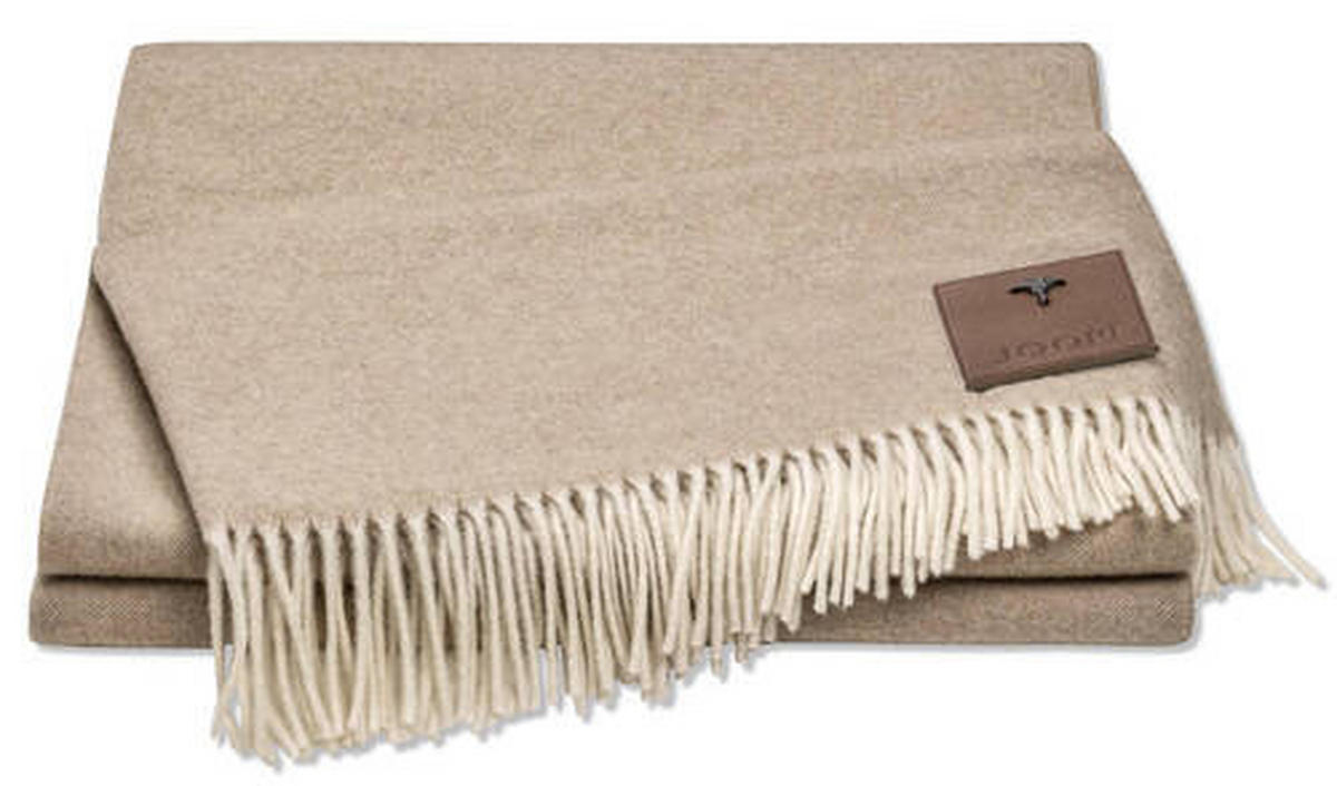 PLAID Noble 140/200 cm  - Naturfarben, Basics, Textil (140/200cm) - Joop!