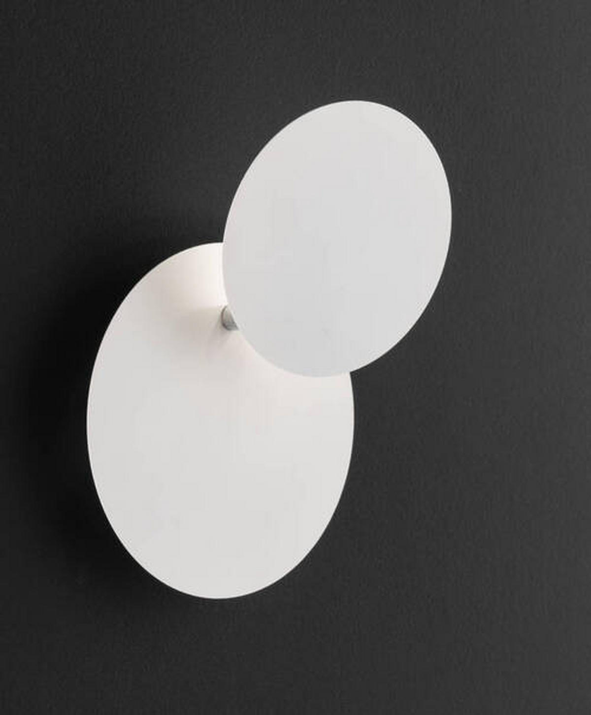 Aplică De Perete Cu Led 18/6,5 cm    - alb, Basics, plastic/metal (18/6,5cm) - Wofi