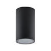 BADEZIMMER-DECKENLEUCHTE Can 6/6/10,5 cm   - Schwarz, Design, Metall (6/6/10,5cm)