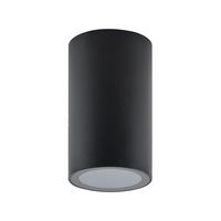 BADEZIMMER-DECKENLEUCHTE Can 6/6/10,5 cm   - Schwarz, Design, Metall (6/6/10,5cm)