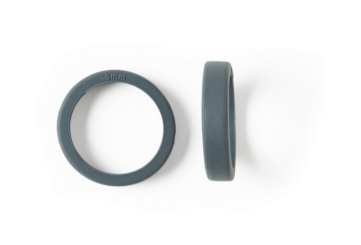 TEIGROLLE - Edelstahlfarben/Grau, Basics, Kunststoff/Metall (40cm) - Homeware Profession.