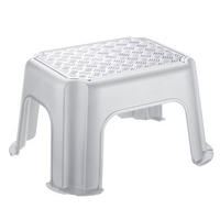 STAPELHOCKER in Kunststoff Grau, Silberfarben  - Silberfarben/Grau, Basics, Kunststoff (35,8/23,8/43,1cm) - Rotho