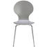 STUHL in Holz, Metall Hellgrau - Chromfarben/Hellgrau, Design, Holz/Metall (55,6/87,3/46,2cm) - Carryhome STUHL in Holz, Metall Hellgrau - Chromfarben/Hellgrau, Design, Holz/Metall (55,6/87,3/46,2cm) - Carryhome