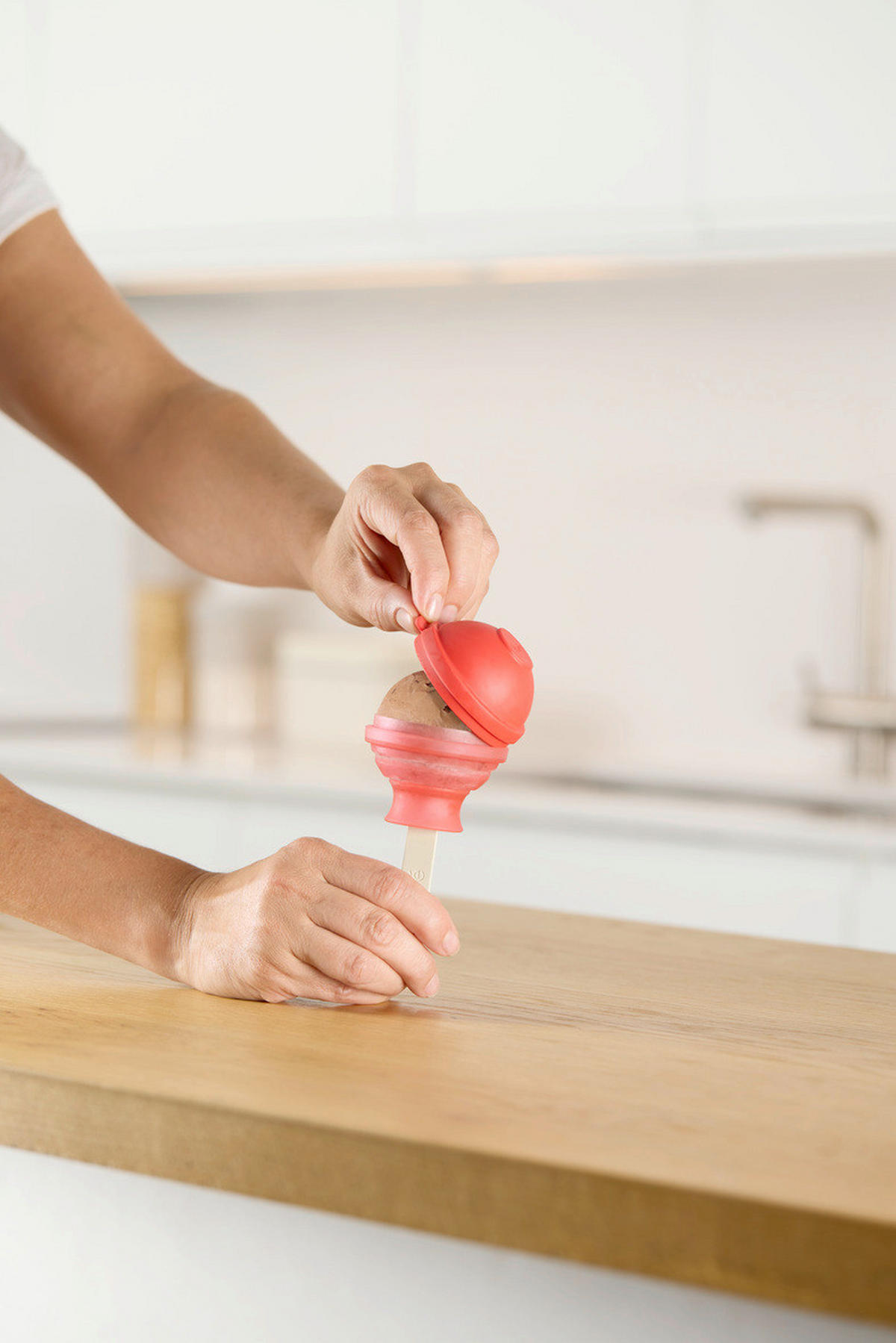 MODLA ZA SLADOLED - višebojna, Osnovno, plastika (6,4/6,8/12cm) - LEKUE