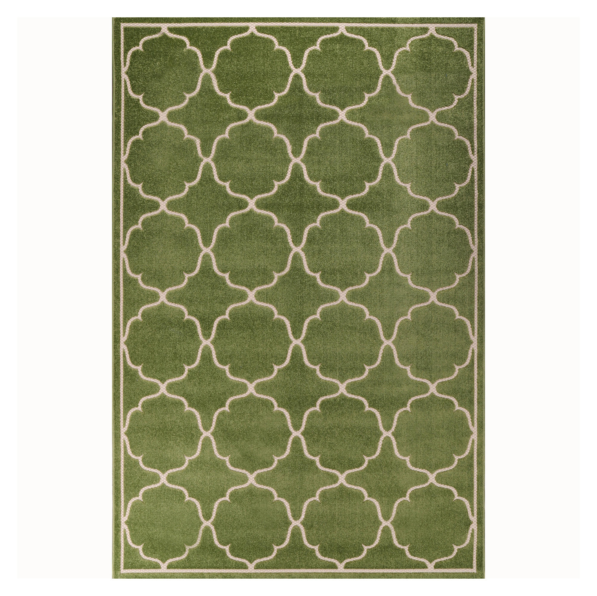 PREPROGA ZA ZUNANJO UPORABO  Berlin     120/170 cm    tkano  zelena  - zelena, Trendi, umetna masa/tekstil (120/170cm)