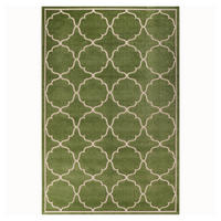 TEPIH ZA UNUTAR./VANJ. UPORAB 120/170 cm   zelena  Berlin  - zelena, Lifestyle, tekstil/plastika (120/170cm)