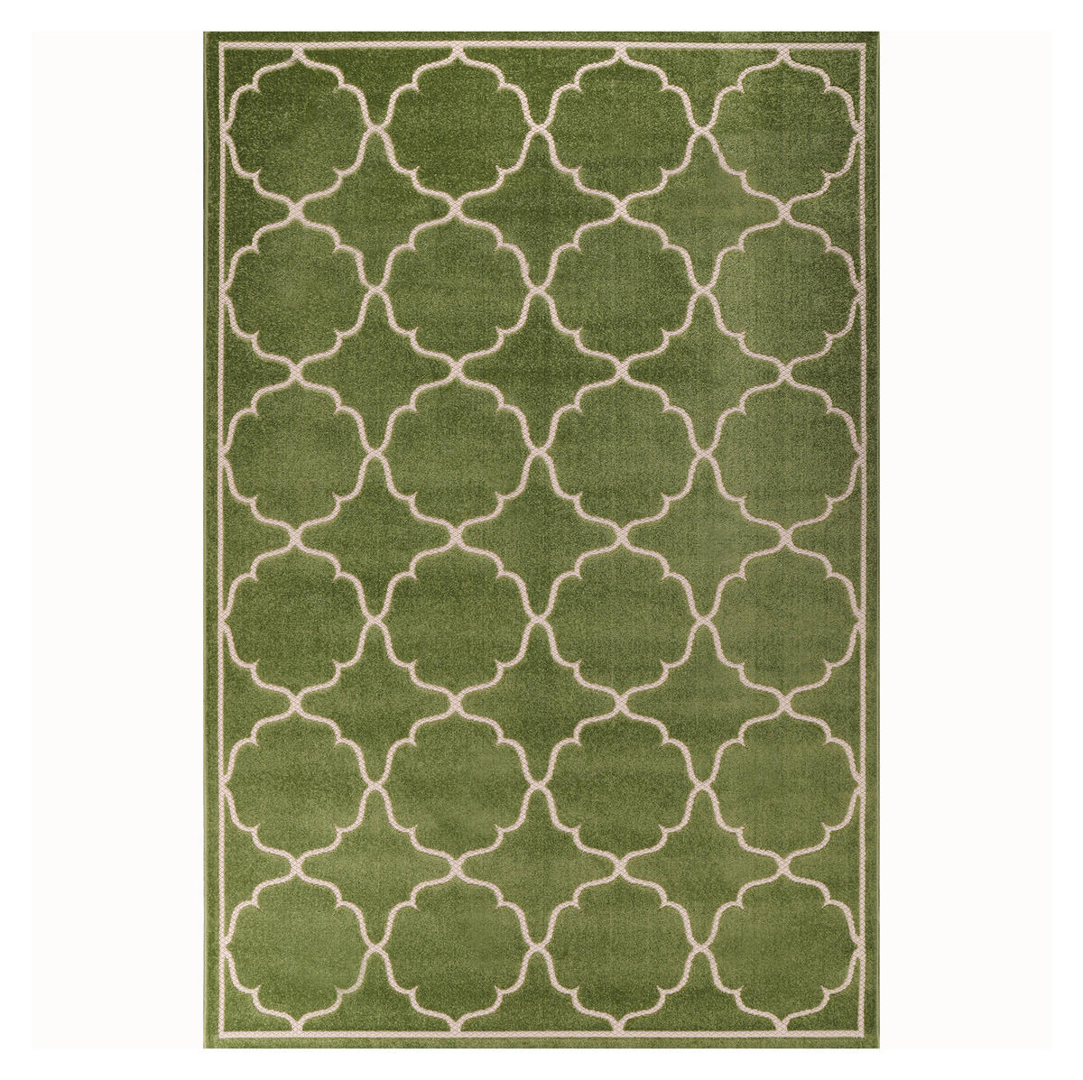 TEPIH ZA UNUTAR./VANJ. UPORAB 120/170 cm   zelena  Berlin  - zelena, Lifestyle, tekstil/plastika (120/170cm)