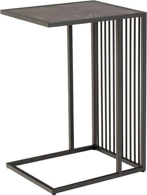 BEISTELLTISCH in Kunststoff, Holzwerkstoff - Schwarz, Design, Holzwerkstoff/Kunststoff (35/63/43cm) - MID.YOU