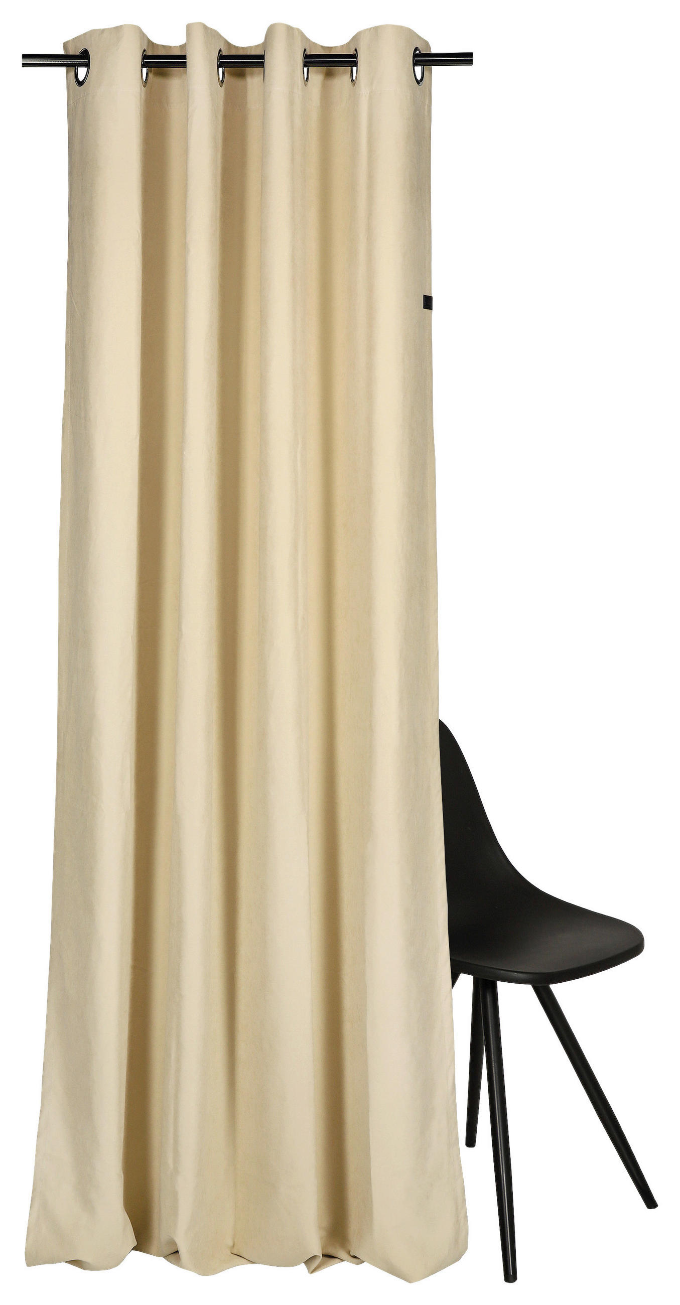 ÖSENSCHAL SW-Peachy blickdicht 130/250 cm   - Sandfarben/Beige, Basics, Textil (130/250cm) - Schöner Wohnen