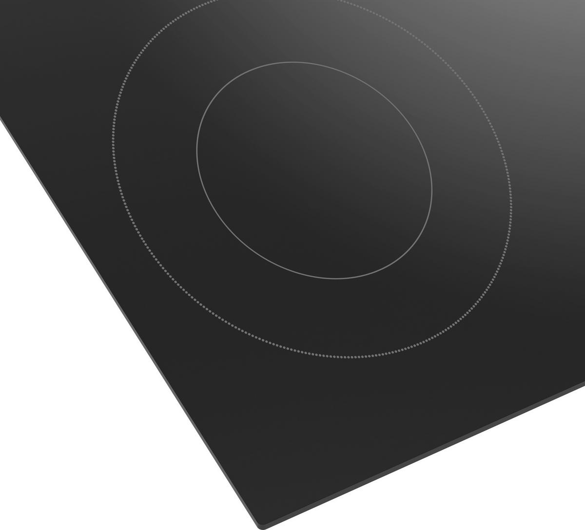 BACKOFENSET  - Schwarz, Basics, Glas/Metall (59.4/59.5/56.7cm) - Beko