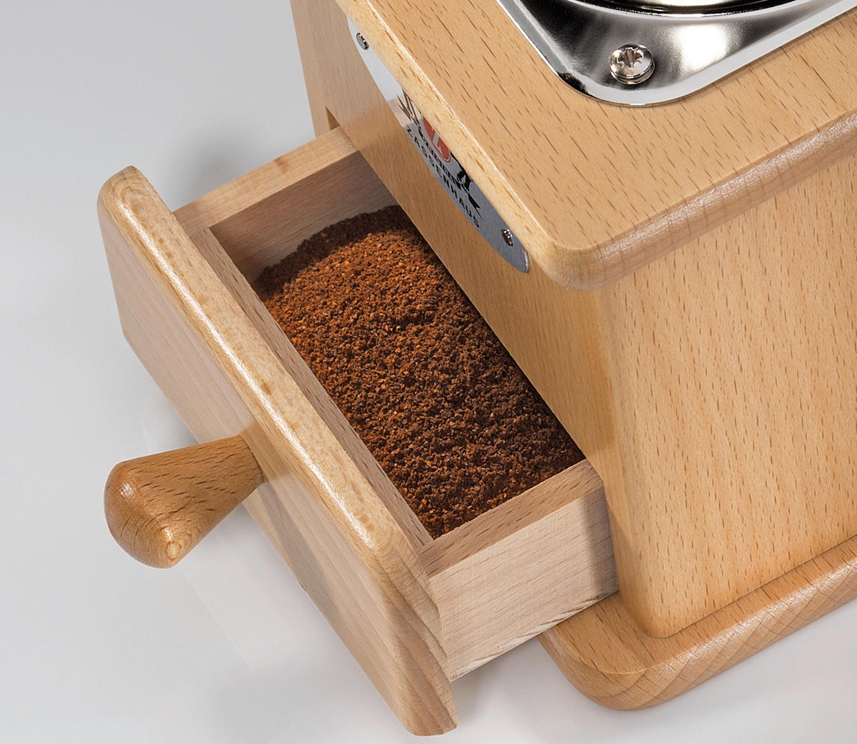 KAFFEEMÜHLE BRASILIA  - Buchefarben, Basics, Holz (12,5/12/20cm) - Zassenhaus