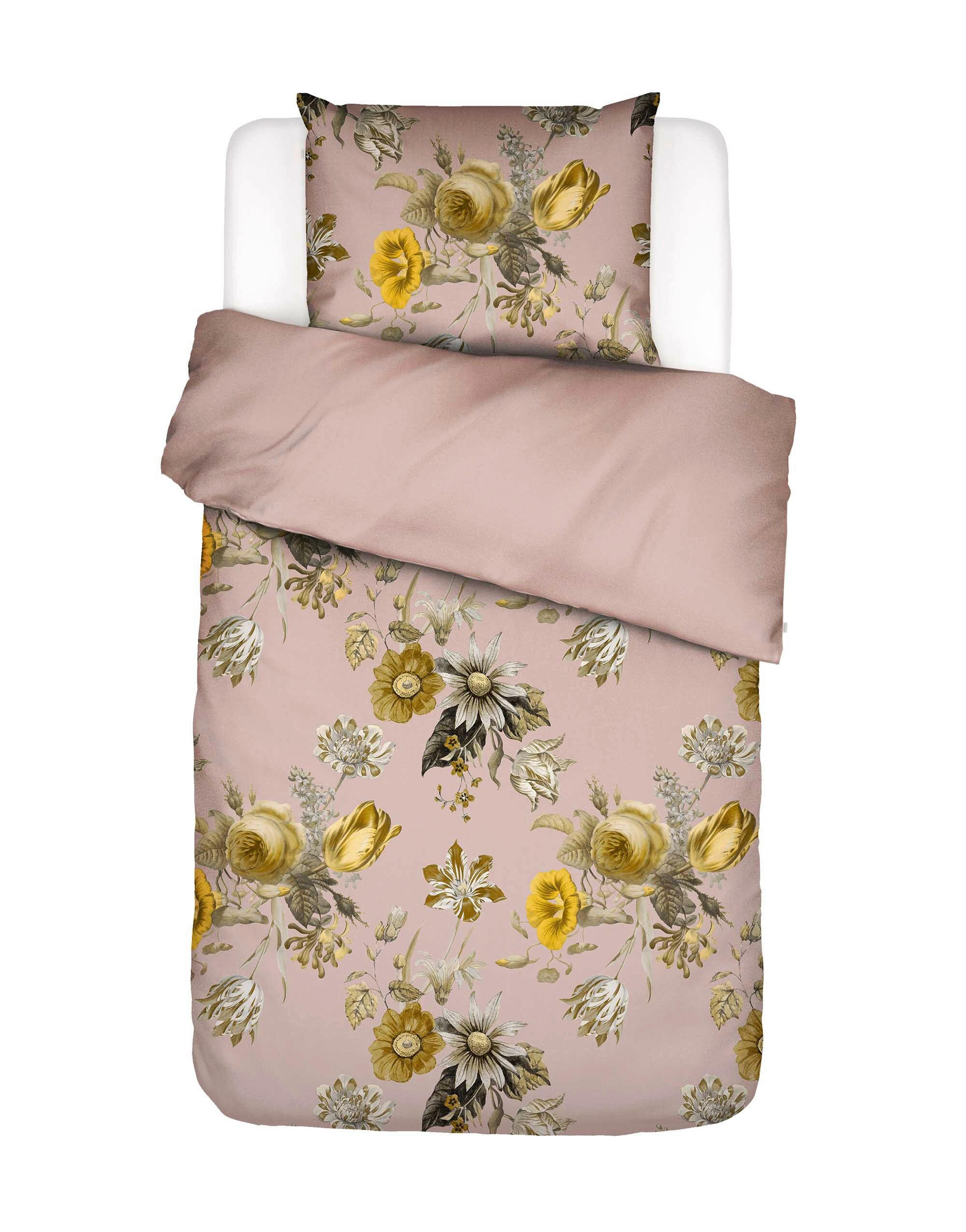 BETTWÄSCHE Florean Satin 135/200 cm  - Hellrosa, KONVENTIONELL, Textil (135/200cm) - Essenza