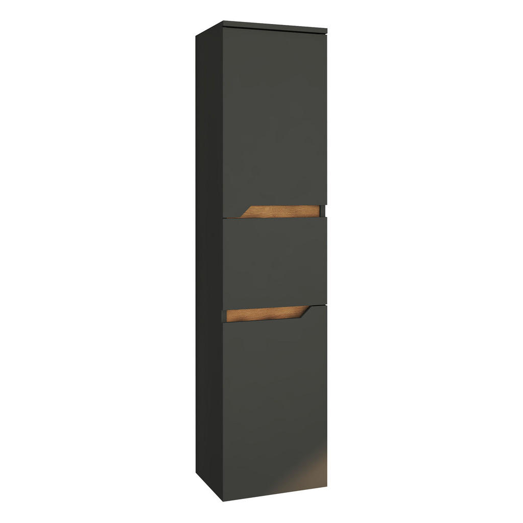 Stylife VYSOKÁ SKRINKA, grafitová, grafitová, 33/142/33 cm Stylife VYSOKÁ SKRINKA, grafitová, grafitová, 33/142/33 cm
