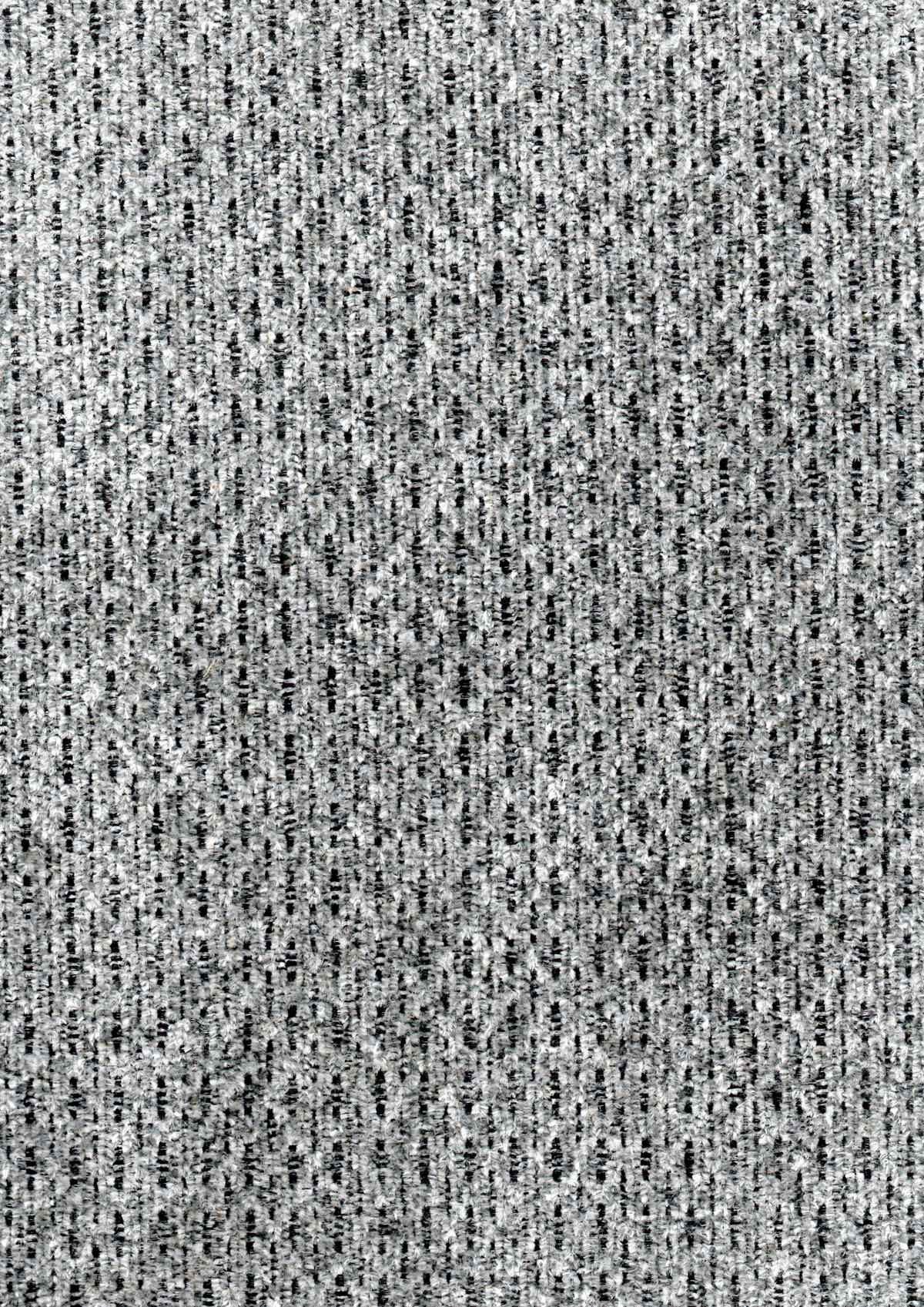 SCHWINGSTUHL  in Eisen Chenille  - Schwarz/Grau, Design, Textil/Metall (48,5/105/67cm) - Carryhome