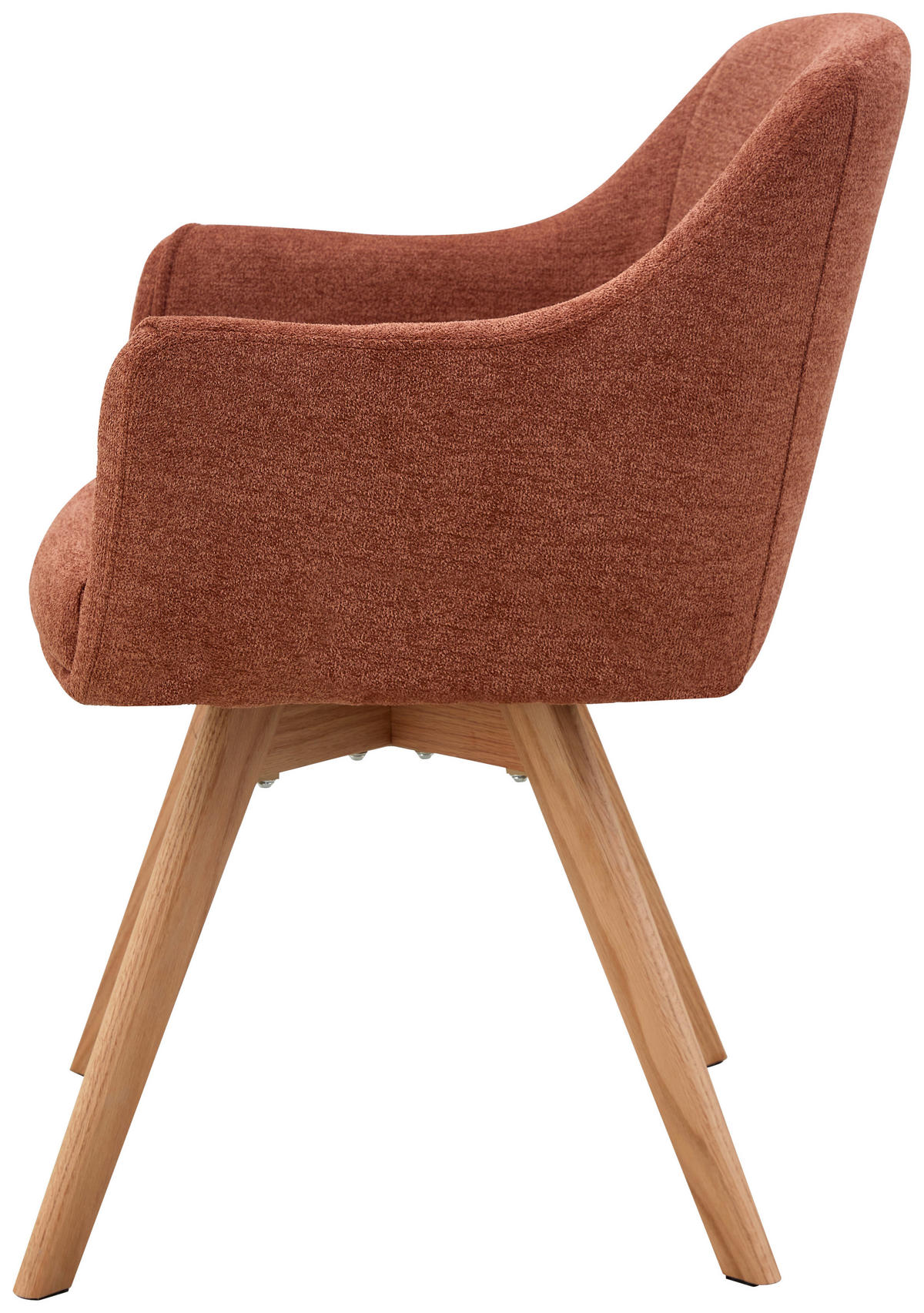 ARMLEHNSTUHL in Holz, Metall, Textil Karamell  - Karamell/Naturfarben, KONVENTIONELL, Holz/Textil (61/85,5/63,5cm) - Livetastic