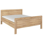 BETT 140/200 cm  in Sonoma Eiche  - Sonoma Eiche, Design, Holzwerkstoff (140/200cm) - Novel