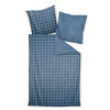 WENDEBETTWÄSCHE Makosatin 135/200 cm  - Türkis/Blau, Basics, Textil (135/200cm) - Janine